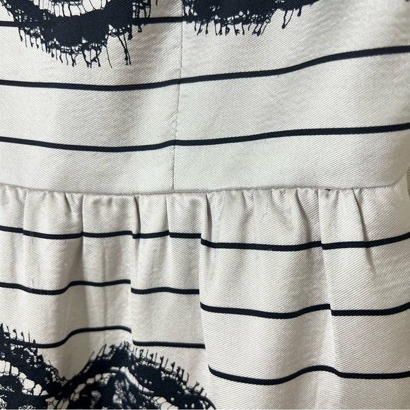 Tibi High Tea Black Lace Print Dress Soft Pink Black - Picture 5 of 11